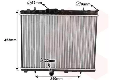 Kühler 1330P9 133389