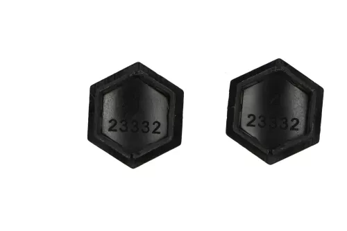 SCHWARZE KAPPE AUF RADSCHRAUBE / SCHLÜSSELGRÖSSE 17 / SIEHE 16074052XT